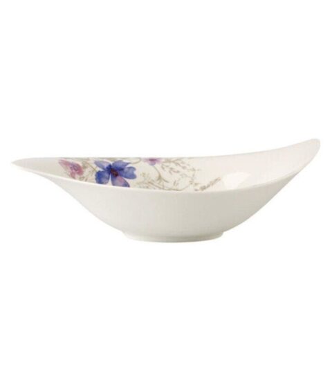 Villeroy & Boch Sommerklassiker | Villeroy & Boch Salatschussel 43X31 Cm Mariefleur Gris Serve & Salad