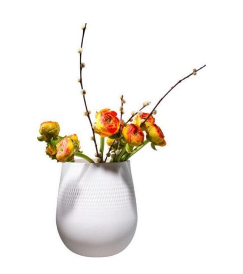 Villeroy & Boch Vasen | Villeroy & Boch Vase Carre No.1 Collier Blanc