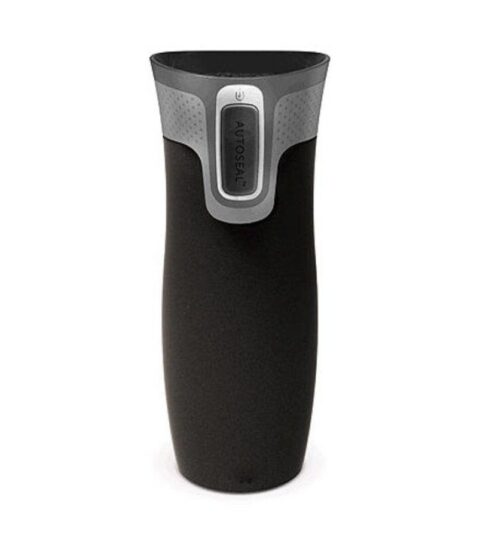 Contigo Thermosflaschen | Contigo Isoliertrinkbecher 470Ml West Loop Schwarz Matt