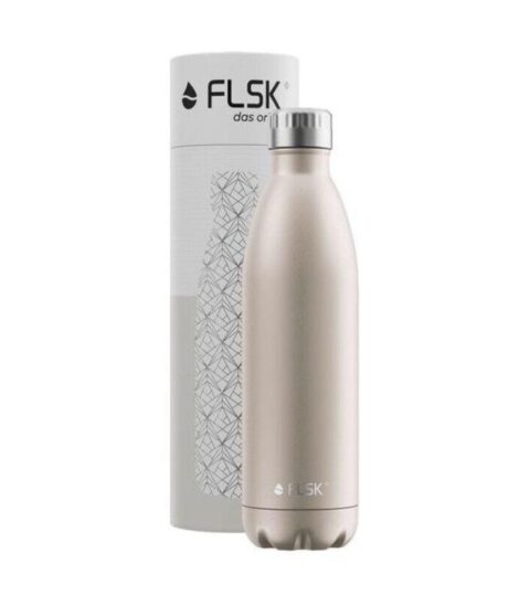 Flsk Back To School | Flsk Isolierflasche 0,75 L Champagne Edelstahl Lackiert