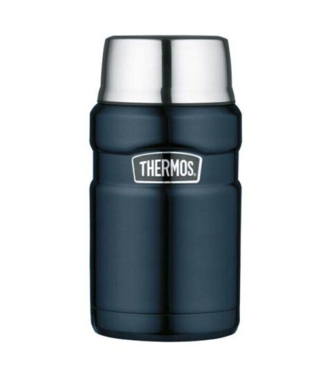 Thermos Thermobehalter | Thermos Isolier-Speisegefas 0,71 L Stainless King Midnight Blue