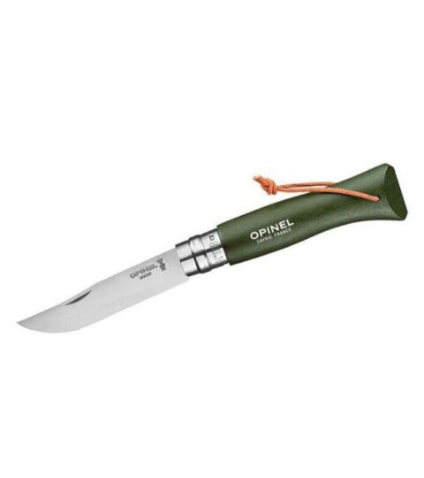 Opinel  | Opinel Taschenmesser Mit Buchenholzgriff Grun