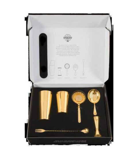 Barprofessional  | Barprofessional Cocktail-Set 6-Tlg In Box Goldfarben