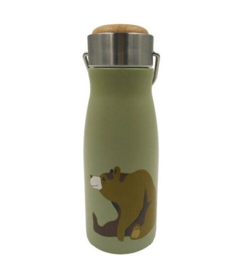 The Zoo Kindertrinkflaschen | The Zoo Thermoflasche 300Ml Brown Bear