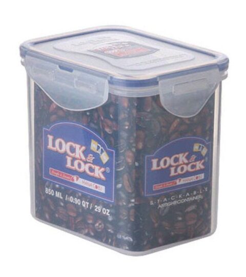 Lock & Lock Frischhaltedosen | Lock & Lock Frischhaltedose Eckig 850Ml Luft-/Wasserdicht