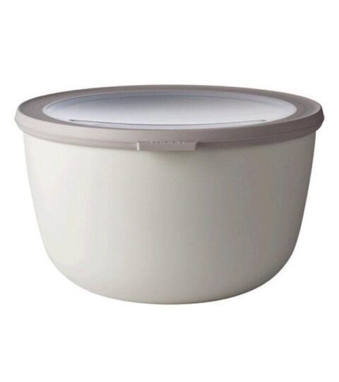 Mepal Frischhaltedosen | Mepal Multi Bowl Cirqula 3000Ml Hoch Nordic White