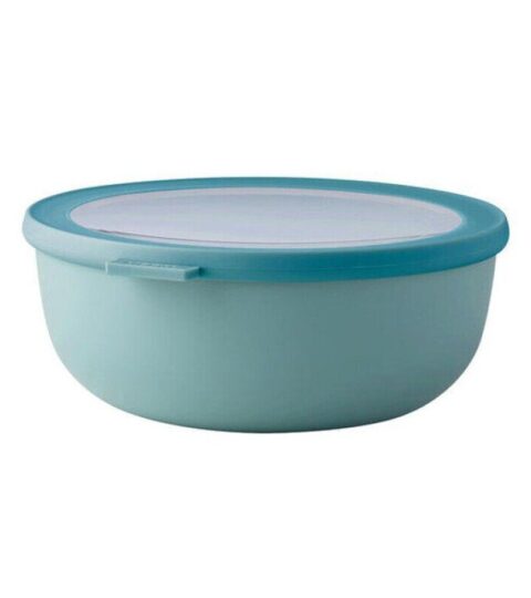 Mepal Frischhaltedosen | Mepal Multi Bowl Cirqula Flach Nordic Green 2250Ml