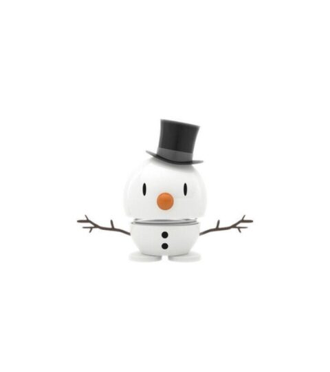 Hoptimist Deko | Hoptimist Snowman 7 Cm Weis