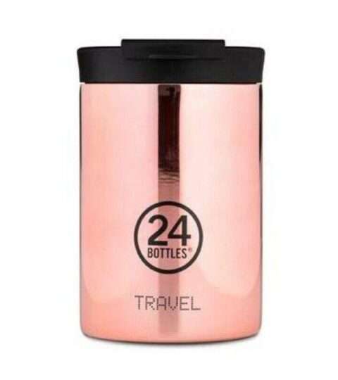 24bottles Thermosflaschen | 24Bottles Thermobecher 350 Ml Rose Gold Mit Kaffeedeckel