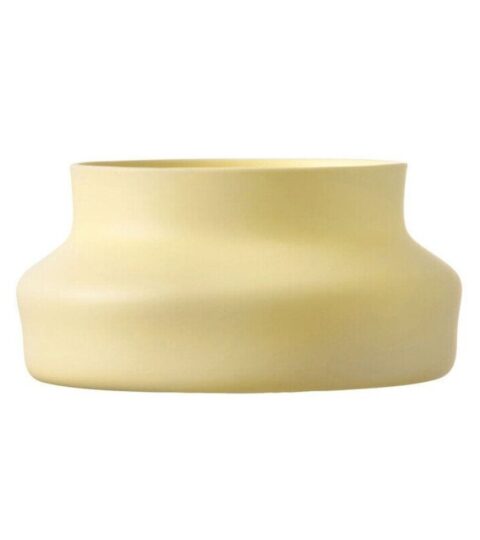 Gense Vasen | Gense Vase Dorotea 25X12 Cm Mellow Yellow, In Keramik