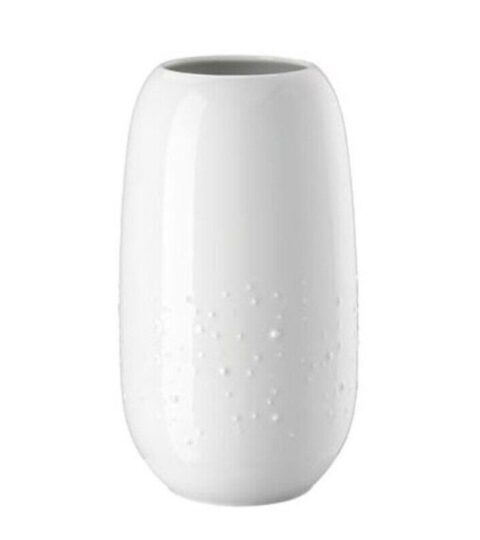 Rosenthal Vasen | Rosenthal Vase 25 Cm Vesi Droplets Weis