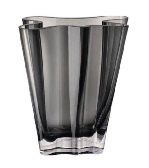 Rosenthal Vasen | Rosenthal Vase 26 Cm Flux Grau