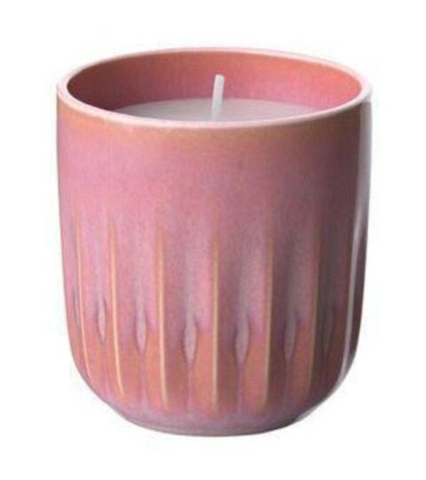 Villeroy & Boch Leuchter & Windlichter | Villeroy & Boch Duftkerze Sunkissed 9 Cm Perlemor Home Coral