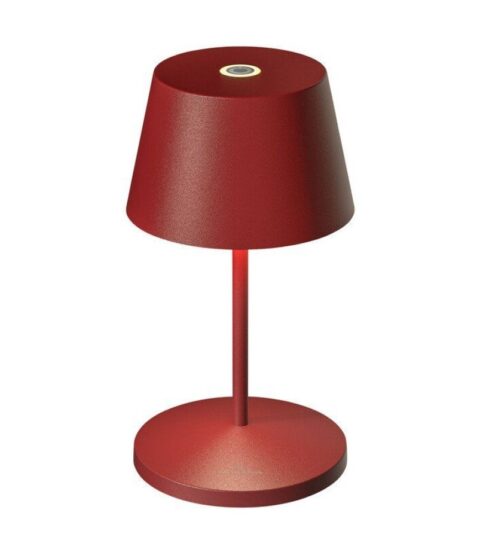 Villeroy & Boch Lampen | Villeroy & Boch Tischleuchte Seoul 2.0 Dimmbar H 20Cm In Rot