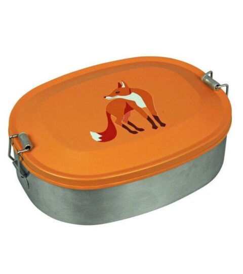 The Zoo Brotdosen | The Zoo Lunchbox 14X19 Cm Forest Animals Fox