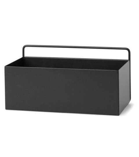 Ferm Living Deko | Ferm Living Wandbox Schwarz B: 30.5 X H: 15 X T: 15.6 Cm