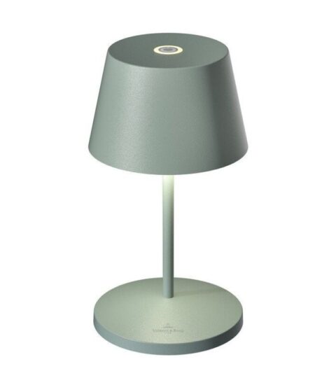 Villeroy & Boch Lampen | Villeroy & Boch Tischleuchte Seoul 2.0 Dimmbar H 20Cm In Oliv