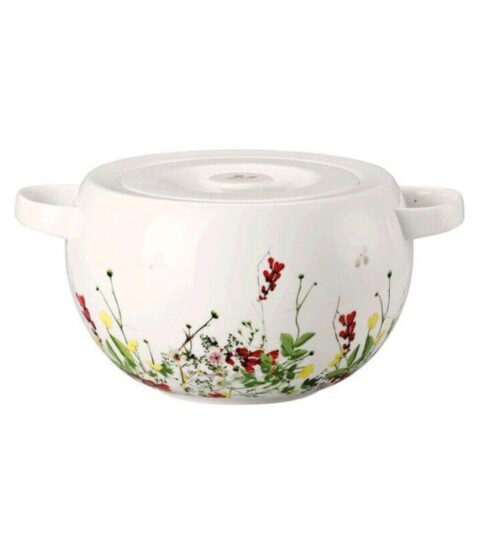 Rosenthal  | Rosenthal Schussel M. Deckel Brillance Fleurs Sauvages