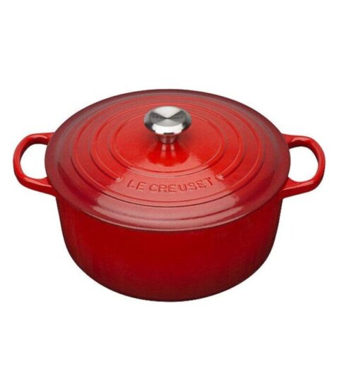 Le Creuset  | Le Creuset Brater M.D. Rund 28 Cm Guss Signature Kirschrot