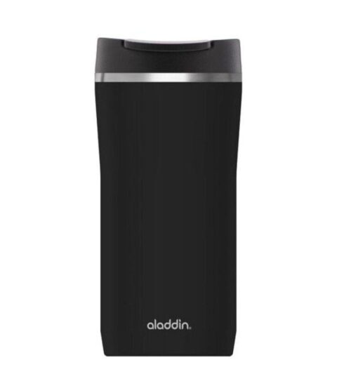 Aladdin Thermosflaschen | Aladdin Isolierbecher 0,35 L Mocca Thermavac Schwarz