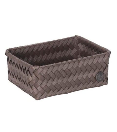 Handed By Deko | Handed By Korb 18X12X7Cm Fit Small Basket Taupe