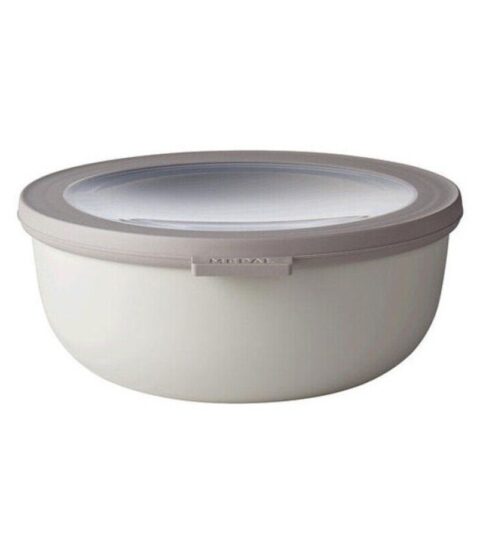 Mepal Brotdosen | Mepal Multi Bowl Cirqula 1250Ml Flach Nordic White