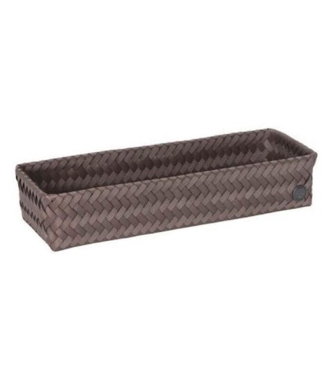 Handed By Deko | Handed By Korb 36X12X7Cm Fit Long Basket Taupe