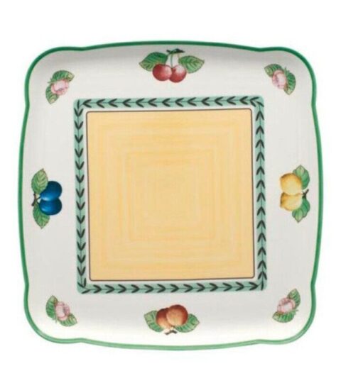 Villeroy & Boch Sommerklassiker | Villeroy & Boch Platte Quadratisch 30 Cm Charm&Breakfast French Garden