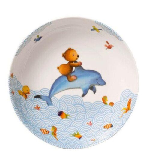 Villeroy & Boch Back To School | Villeroy & Boch Kinderteller Tief 19,5Cm Happy As A Bear