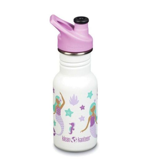 Klean Kanteen Kindertrinkflaschen | Klean Kanteen Trinkflasche Kid Classic 0,35 L Kid Kanteen Mermaids