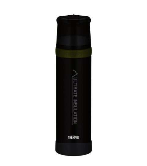 Thermos Thermosflaschen | Thermos Isolierflasche 0,90 L Mountain Bev Cha. Schwarz Matt