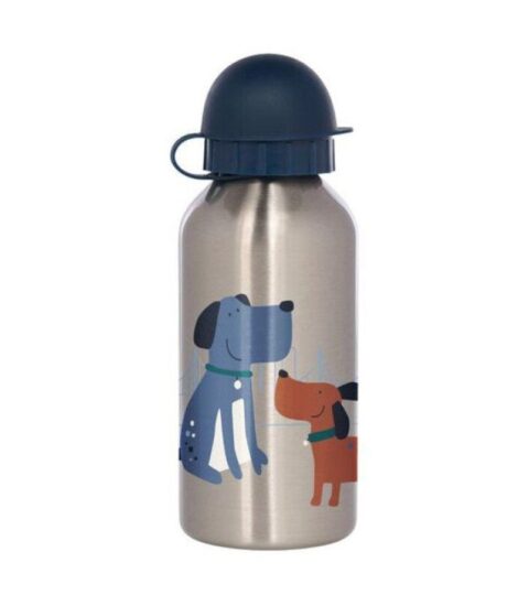 Sigikid Kindertrinkflaschen | Sigikid Trinkflasche 400Ml Edelstahl Hund Green