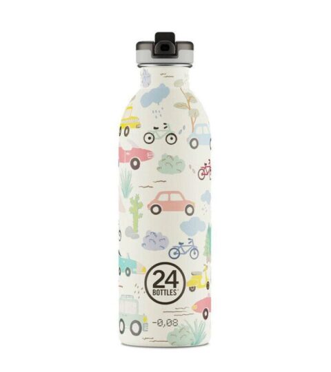 24bottles Trinkflaschen | 24Bottles Trinkflasche 0,5 L Adventure Friends Mit Sportdeckel