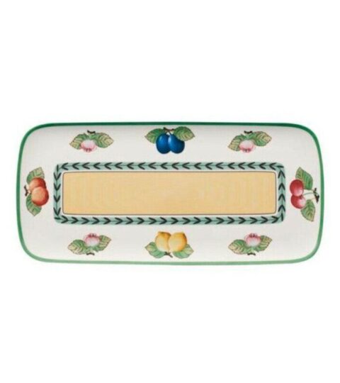 Villeroy & Boch Sommerklassiker | Villeroy & Boch Kuchenplatte Eckig 35 X 16 Cm Charm&Breakfast French Garden