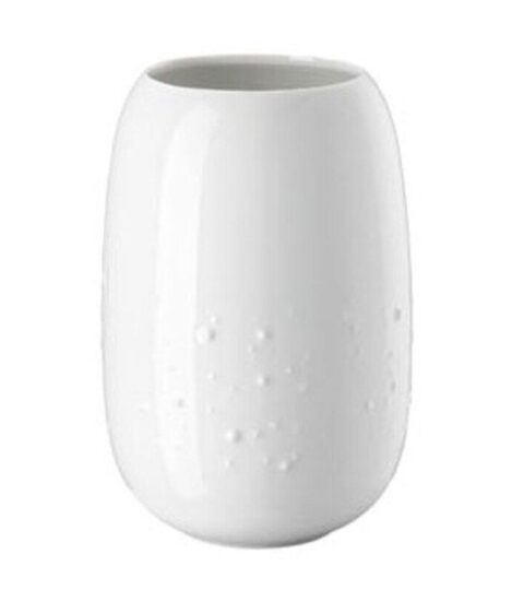 Rosenthal Vasen | Rosenthal Vase 20 Cm Vesi Droplets Weis