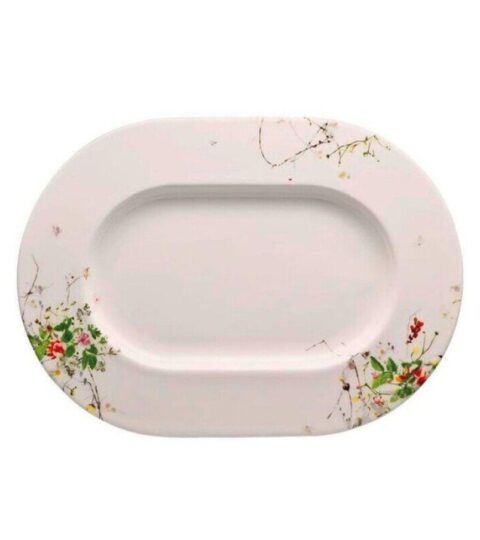 Rosenthal  | Rosenthal Platte 34 Cm Brillance Fleurs Sauvages