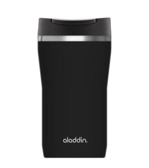 Aladdin Thermosflaschen | Aladdin Thermobecher 250Ml Edelstahl Schwarz