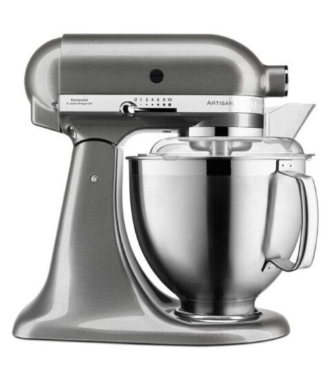 Kitchenaid  | Kitchenaid Kuchenmaschine 300 Watt 5Ksm185 Artisan Medallion Silber