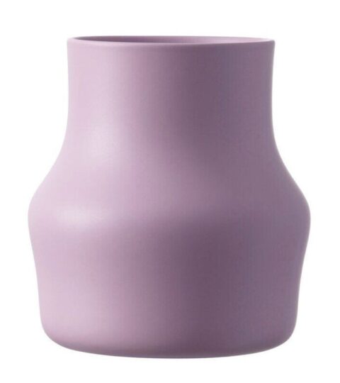 Gense Vasen | Gense Vase Dorotea 18X19,5Cm Lilac Purple, In Keramik