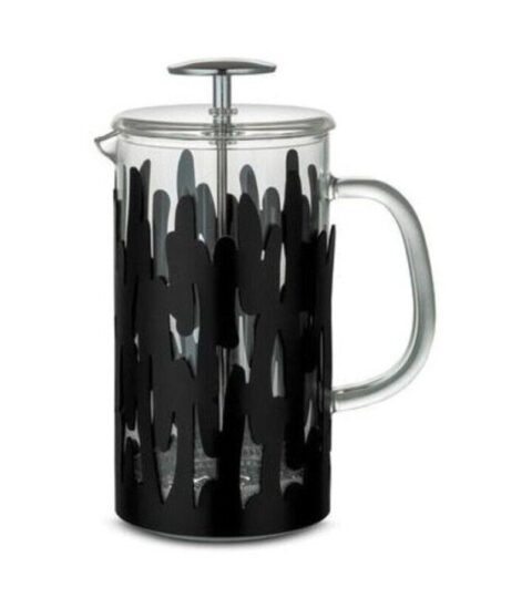 Alessi Kaffeebereiter | Alessi Pressofilter 8 Tassen Barkoffee Schwarz