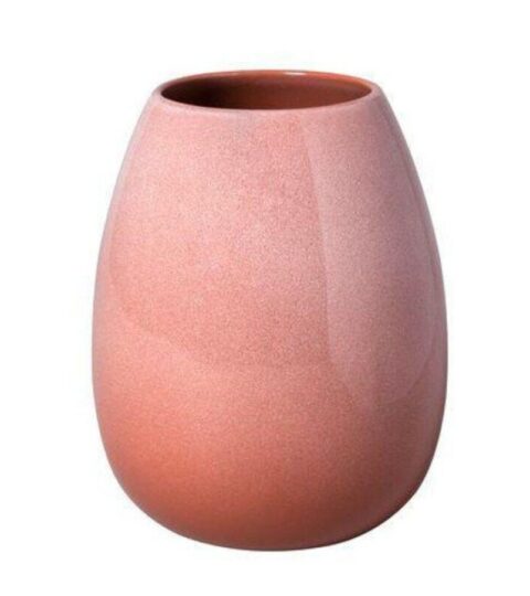 Villeroy & Boch Vasen | Villeroy & Boch Vase Drop Gros 17,5 Cm Perlemor Home Coral