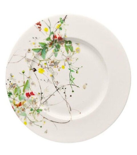 Rosenthal  | Rosenthal Fruhstucksteller 19 Cm Fahne Brillance Fleurs Sauvages