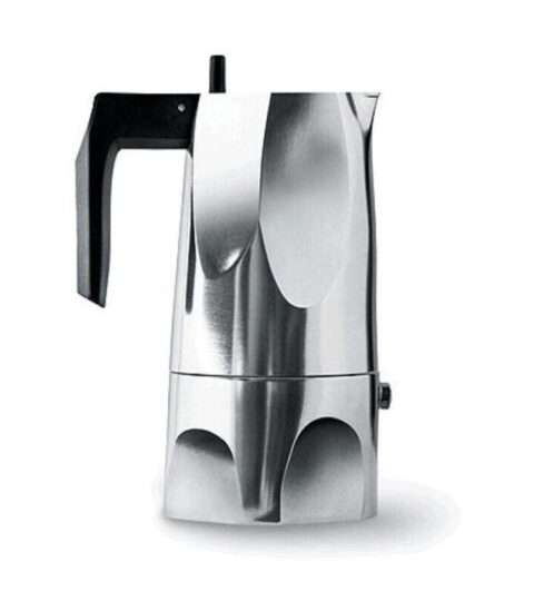 Alessi Espressokocher | Alessi Espressokanne Ossidiana 15Cl