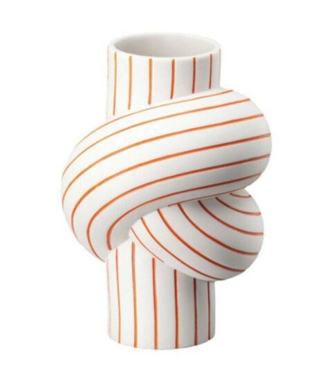 Rosenthal Vasen | Rosenthal Vase 12 Cm, Node Stripes In Mango