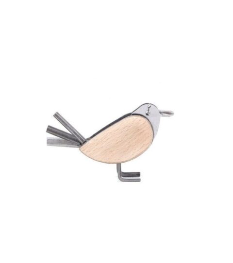 Kikkerland Deko | Kikkerland Vogel-Multiwerkzeug 6-In-1 9,1X2,7X2,5Cm