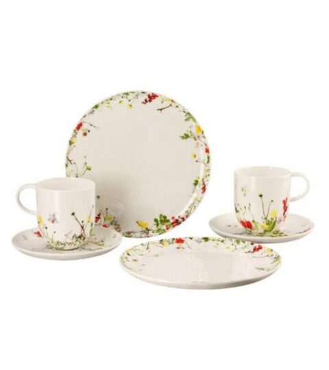 Rosenthal  | Rosenthal Geschirr Set 6-Tlg. Coup Becher Brillance Fleurs Sauvages