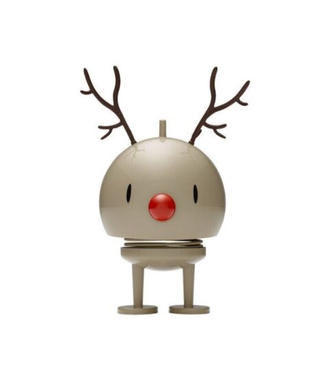 Hoptimist Deko | Hoptimist Reindeer Bumble 9 Cm Latte