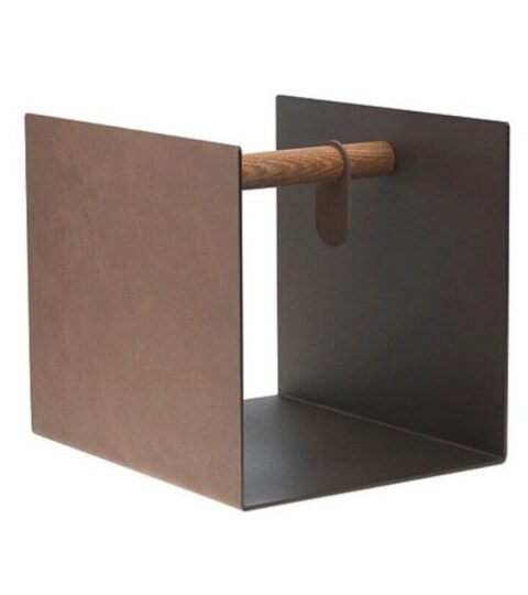 Linddna Kissen | Linddna Container 32X38X21 Cm Brown /Aluminium Bronze Nuppo