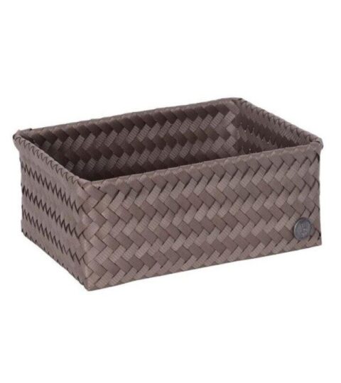 Handed By Deko | Handed By Korb 24X18X10Cm Fit Medium High Basket Taupe