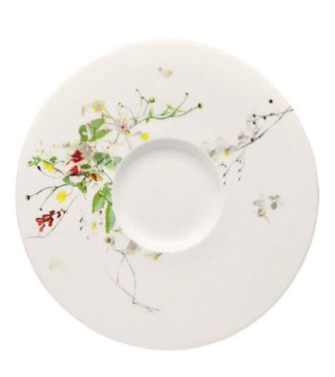 Rosenthal  | Rosenthal Suppen-Untertasse Brillance Fleurs Sauvages